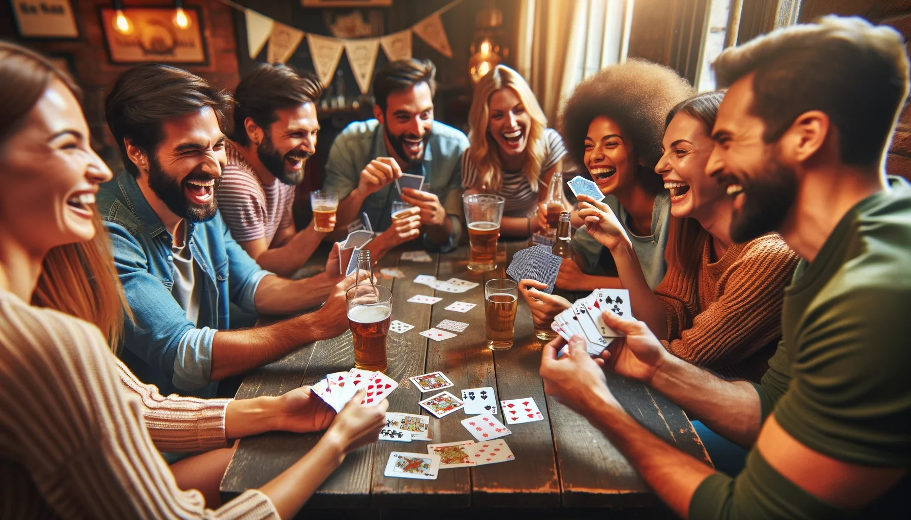 Drinking Games with Standard Playing Cards